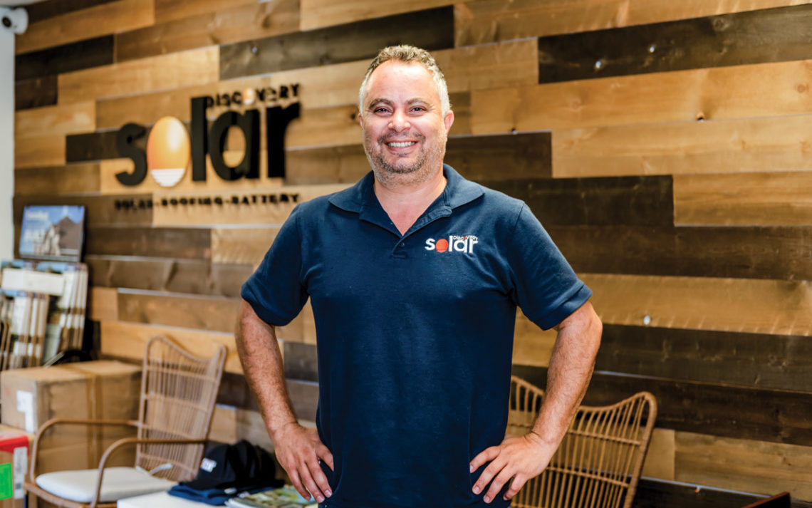Ariel Yemini, owner of Solar Discovery