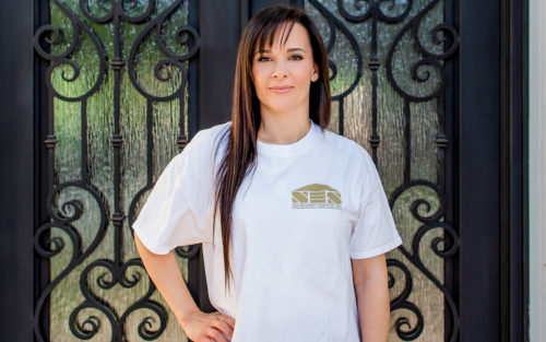 Natalie Wizman, owner of NES Property Services. 